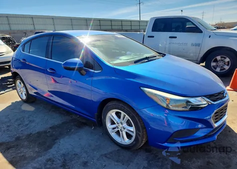 2018 Chevrolet Cruze Lt из США, поврежденный, VIN 3G1BE6SM2JS653073